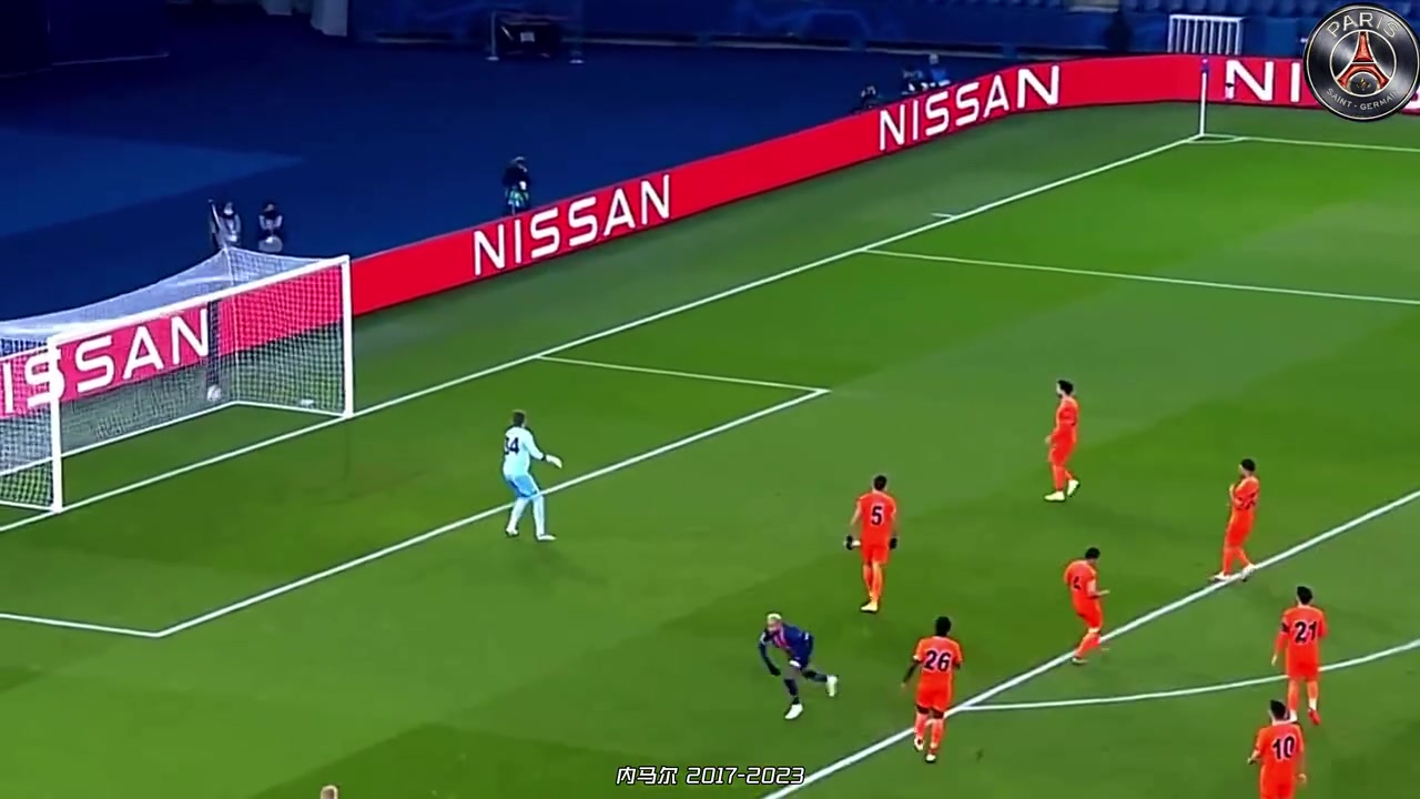 巅峰！内马尔巴黎时期的十佳球！经典的中文球衣！
