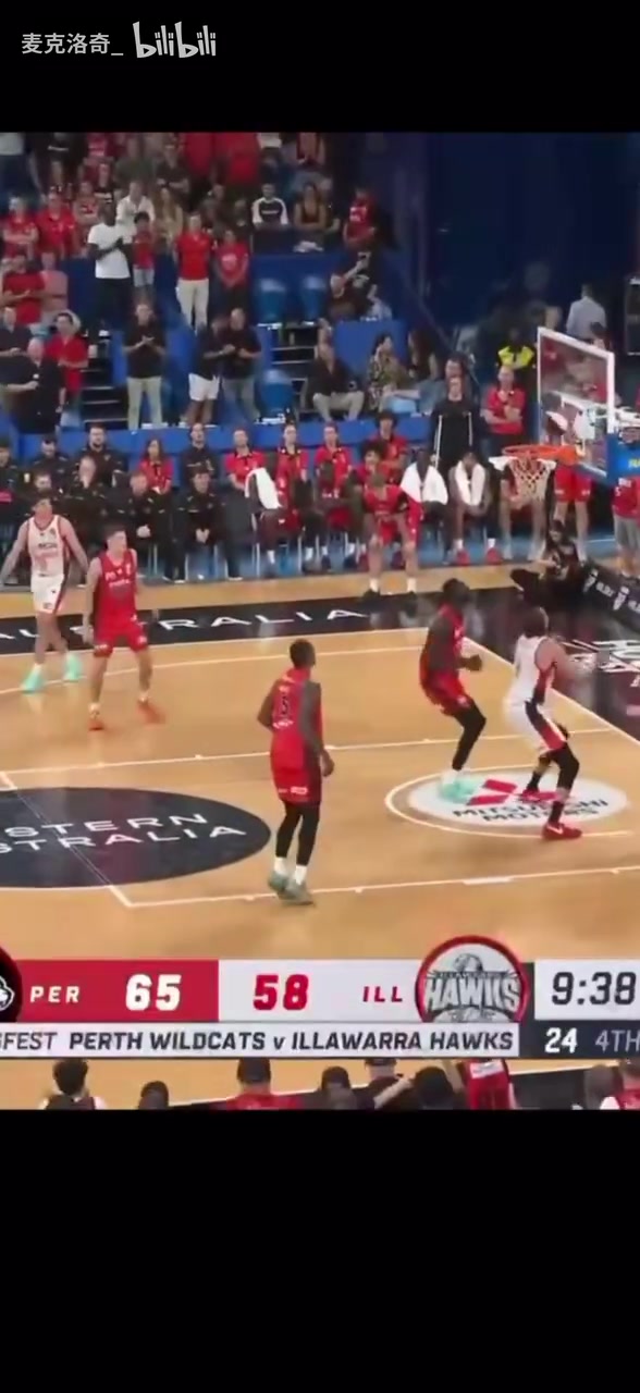 【今日视频】脖子以下奥拉朱旺！麦基在NBL简直是洪水猛兽！