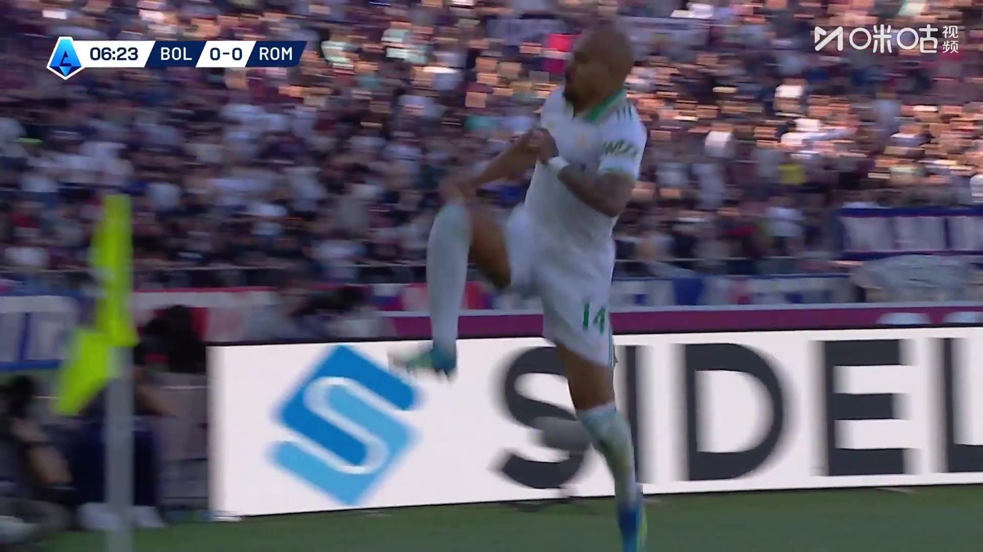 罗马先下一城！艾纳维直塞助攻，马伦单刀推射破门！