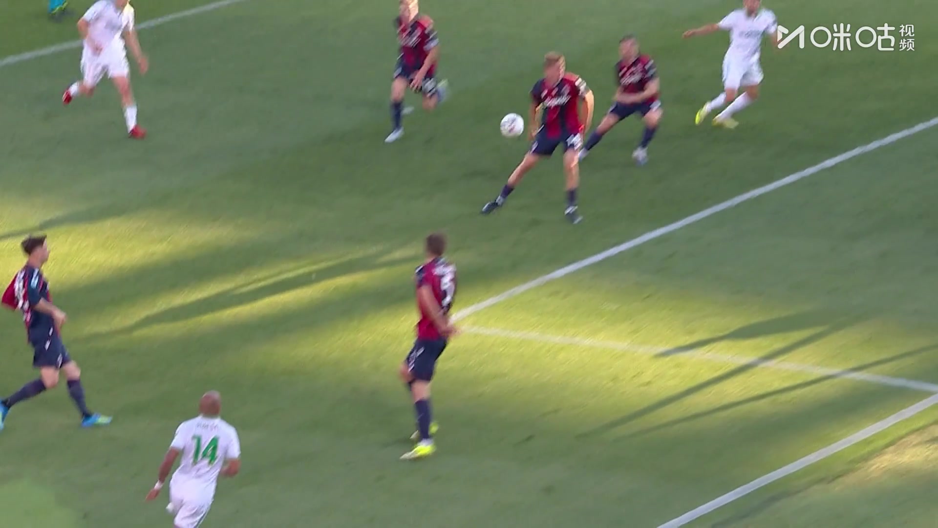 罗马再下一城！马伦外脚背传中助攻，艾纳维门前包抄破门