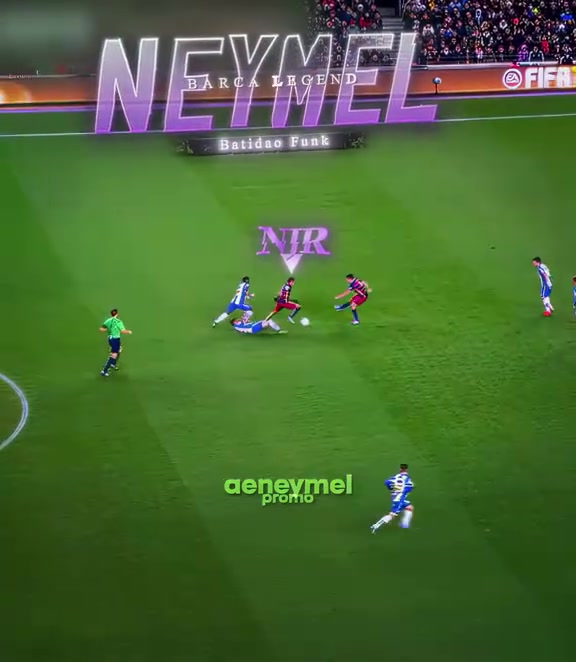 [高光剪辑]绝对领域！这个花式剪辑能否跟上巴萨内马尔的节奏？