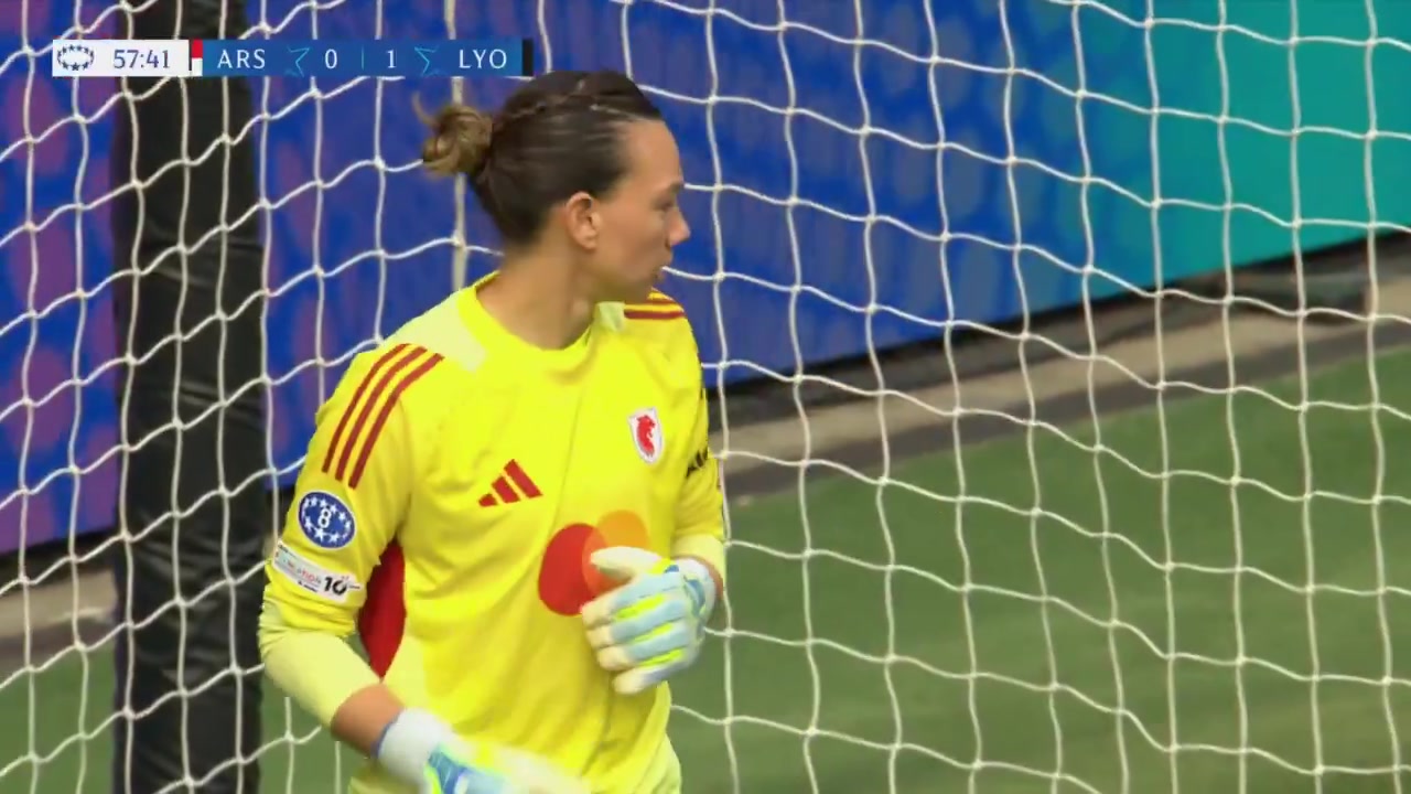 [足球]女足欧冠半决赛里昂门将上演超级巨大失误