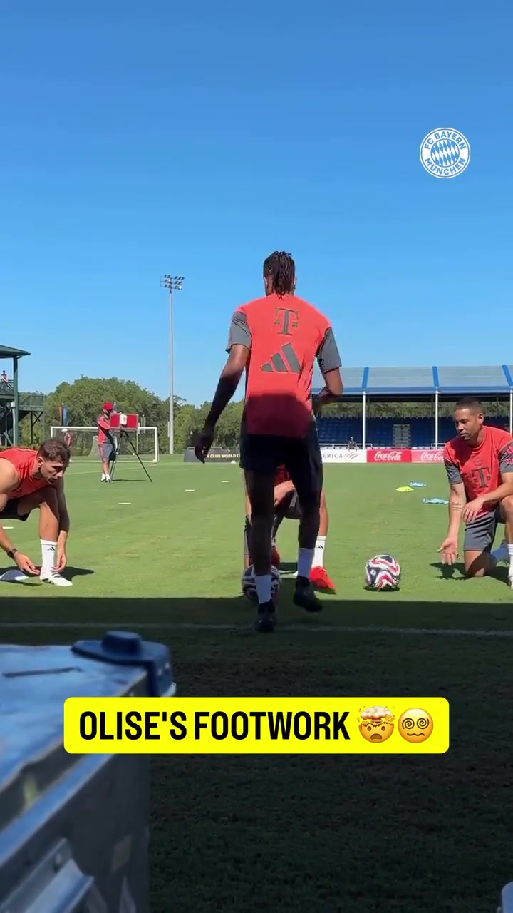 【值得一看】很有节奏感！奥利塞的脚下技术如何？