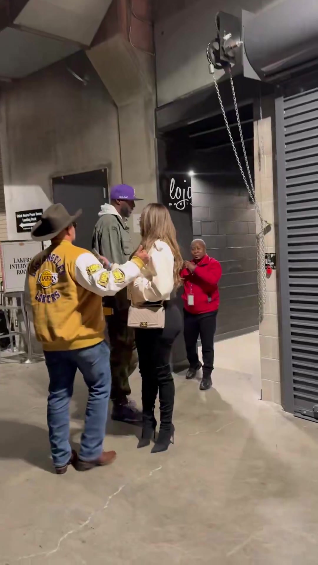 [有道理嘛?]名宿观战！奥多姆今日也观战了湖人vs火箭G5比赛~