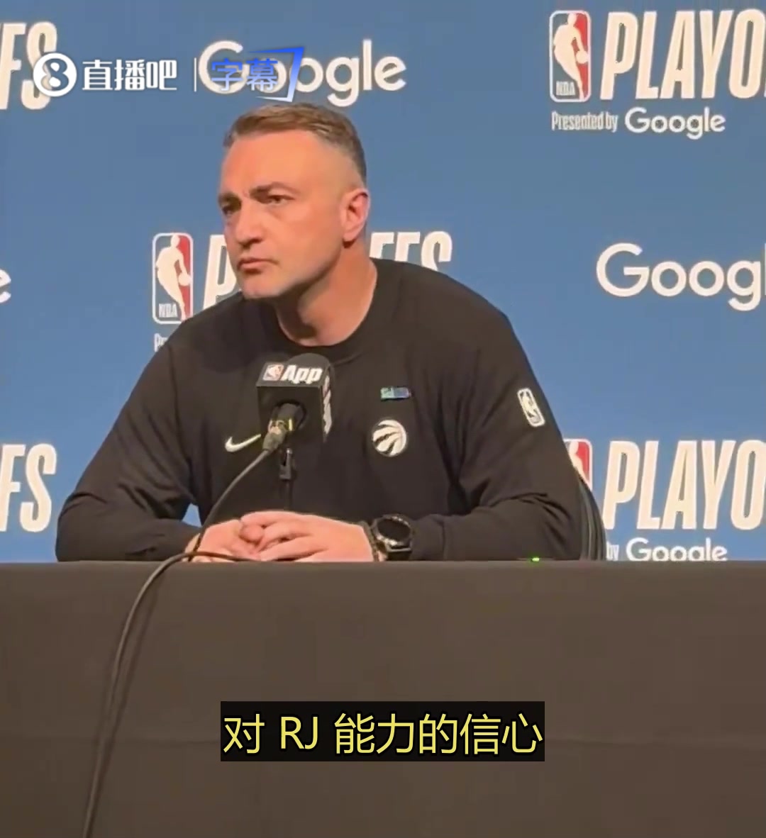 【今日视频】猛龙主帅谈巴雷特三分绝杀：你可以说我疯了，但我早
