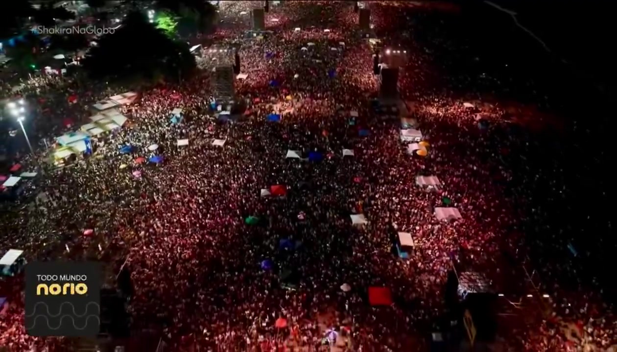 【值得一看】真巨星！超过200万人参加了夏奇拉演唱会，不愧是狼姐！