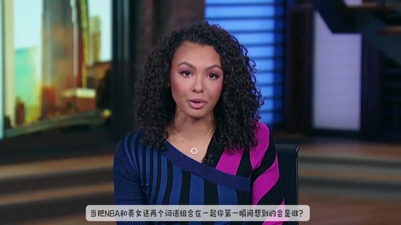 【篮球】NBA最美黑人女记者！