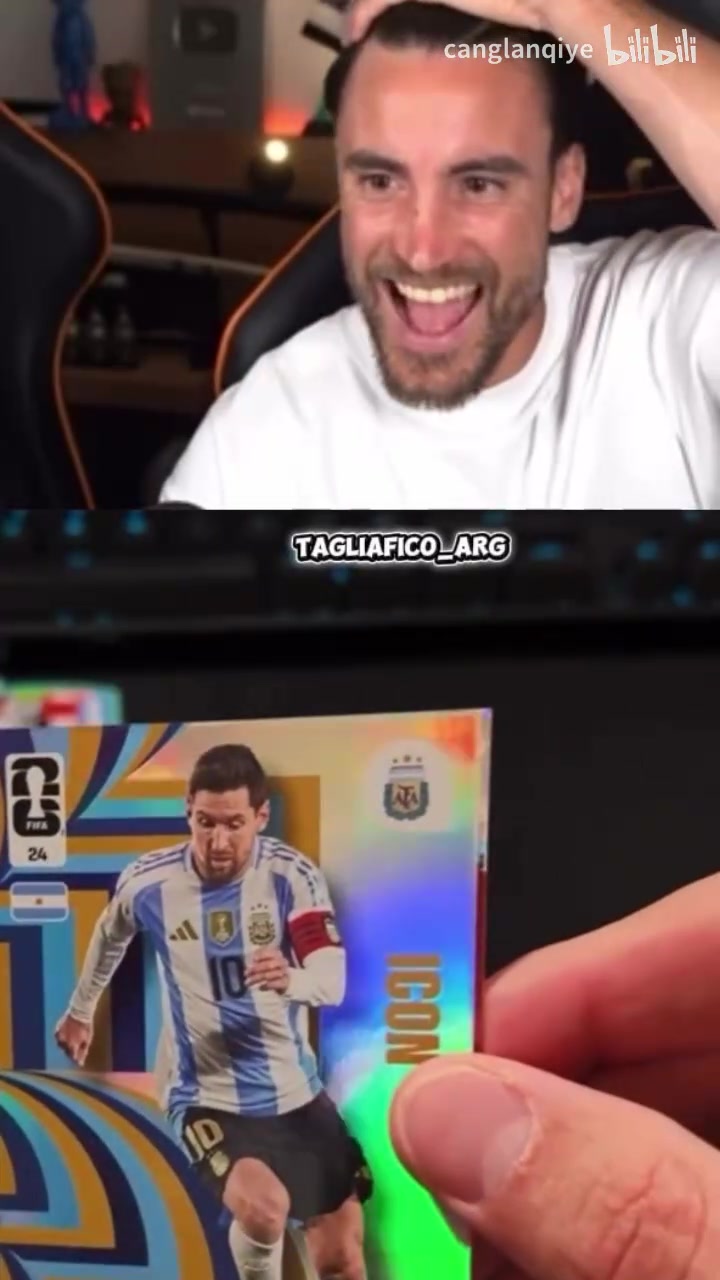 [经典赛事视频]这一下得升值多少钱⚽？塔利亚菲科抽到梅西⬅️