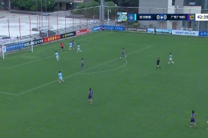 足协杯-武汉联镇0-1广东广州豹 高华泽远射制胜