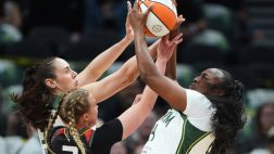 WNBA常规赛 康涅狄格太阳 59 - 77 西雅图风暴 全场集锦