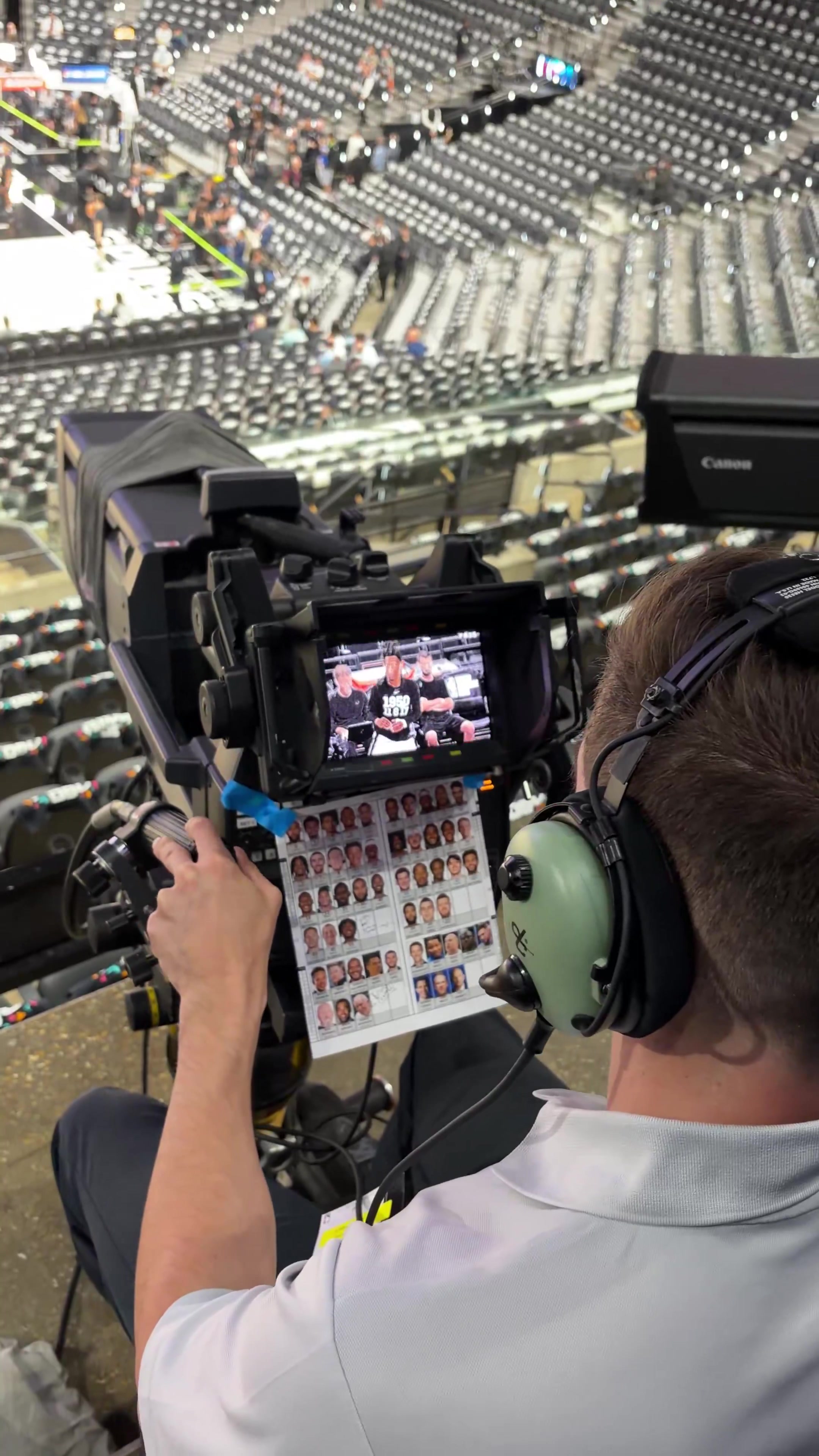 【最新实况影像】不是一般人能干的！球迷晒NBA⚽摄✨像师日常