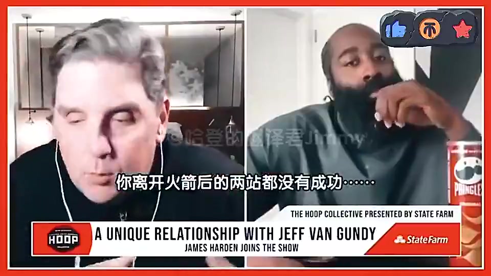 【经典瞬间】离开⬆️火箭后都没成功？哈登曾谈：不都因为我⬅️