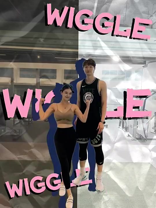 美女健身房偶遇大王：必须拍一张，王哲林213，猜我多高？