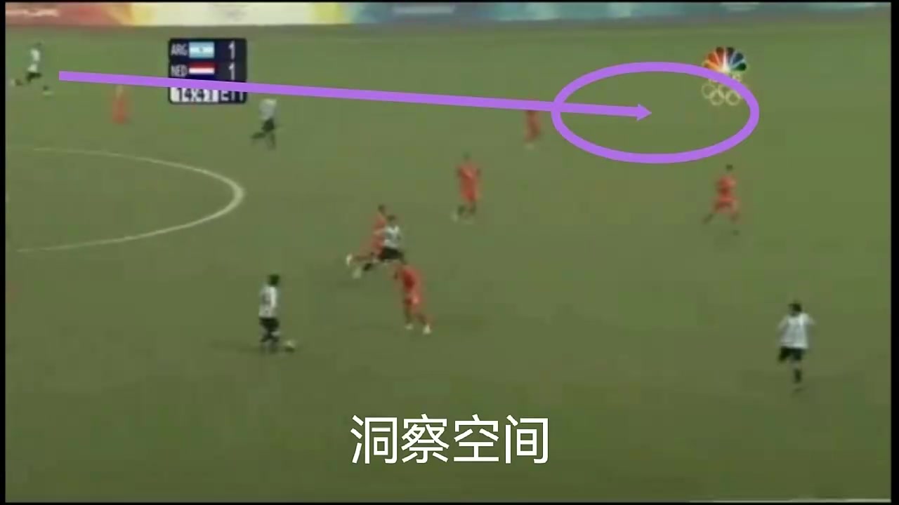 [梅西]对手也是荷兰！梅西的开天眼助攻，在08年就做到过了？
