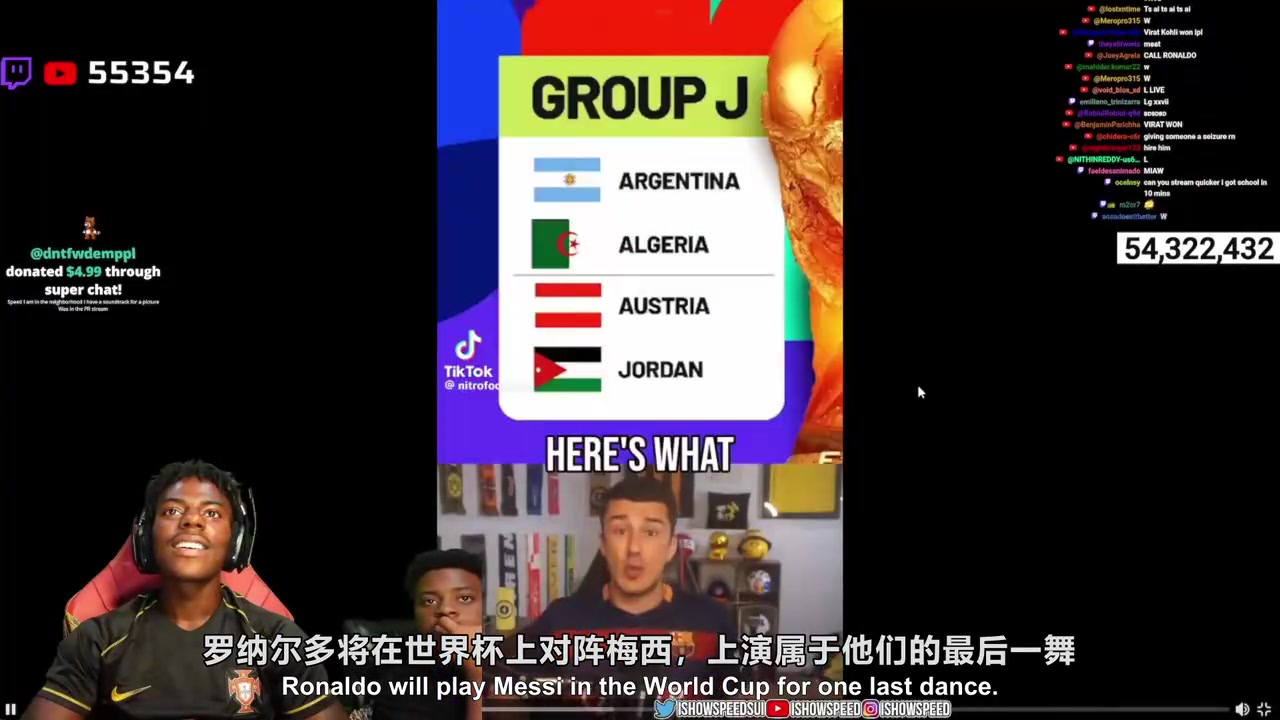 [精选观赛视频]燃起来了！甲亢哥畅享C罗梅西会师八强战：这绝