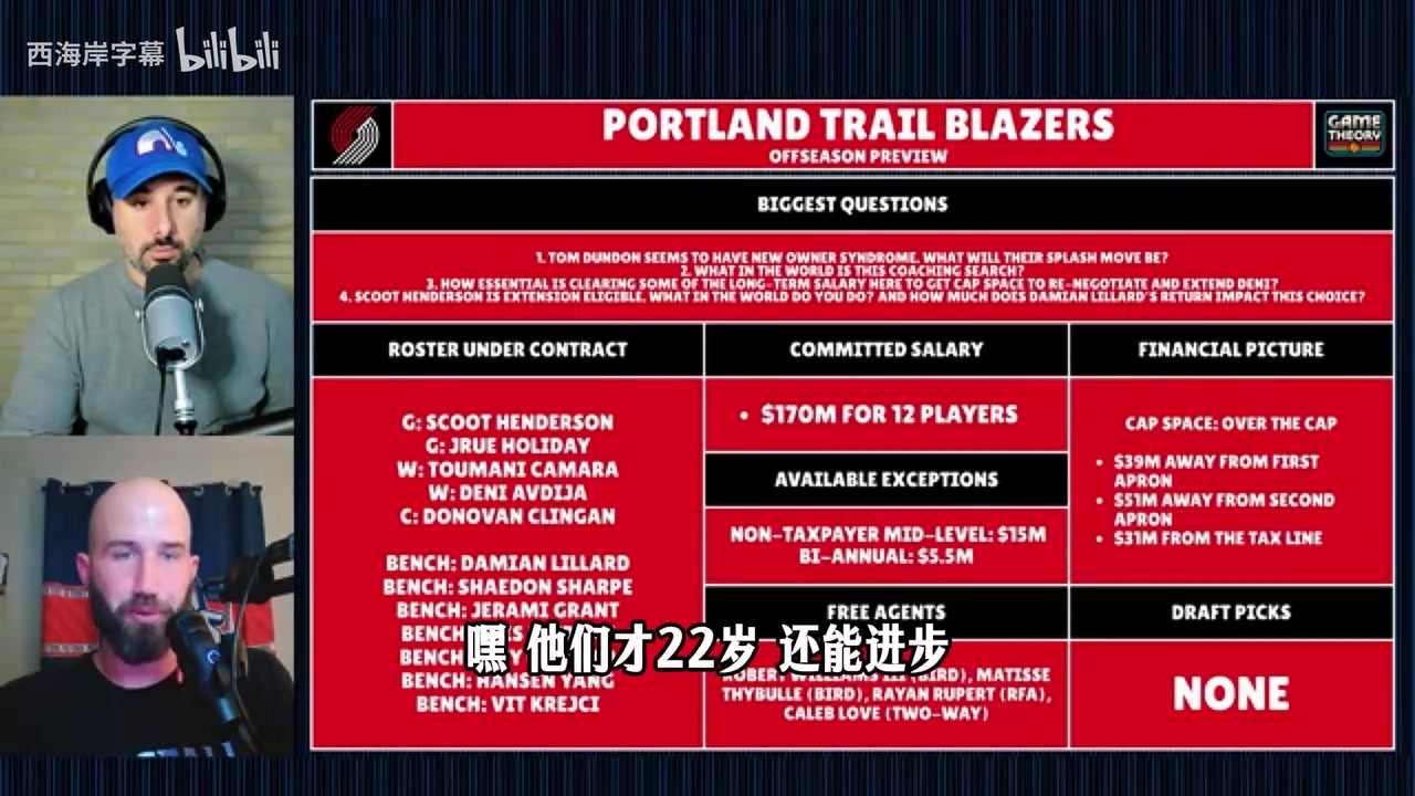 【开拓者】NBA媒体人：尽管现在对杨瀚森期待不如选秀时，但他还年轻！