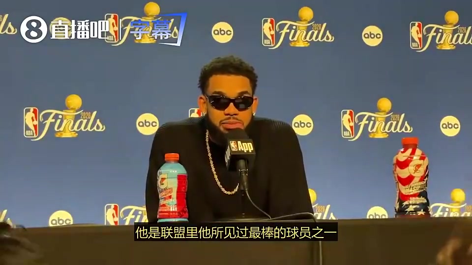 [篮球]唐斯此前：文班是史上独一无二的球员，防他只能尽可能地让他难受