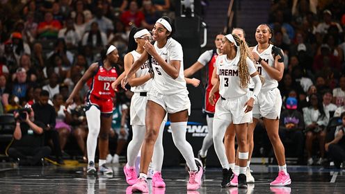 WNBA常规赛 华盛顿神秘人 77 - 109 亚特兰大梦想 全场集锦