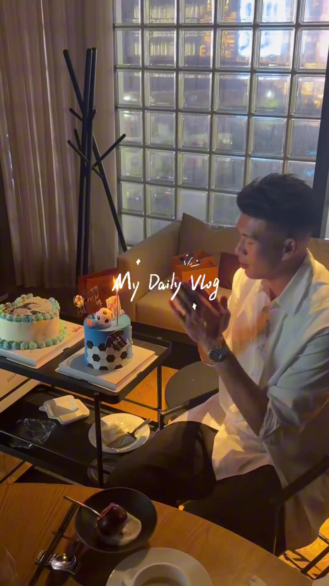 [你怎么看？]范志毅女儿为男友马镇过生日~遇到这么好的女朋友