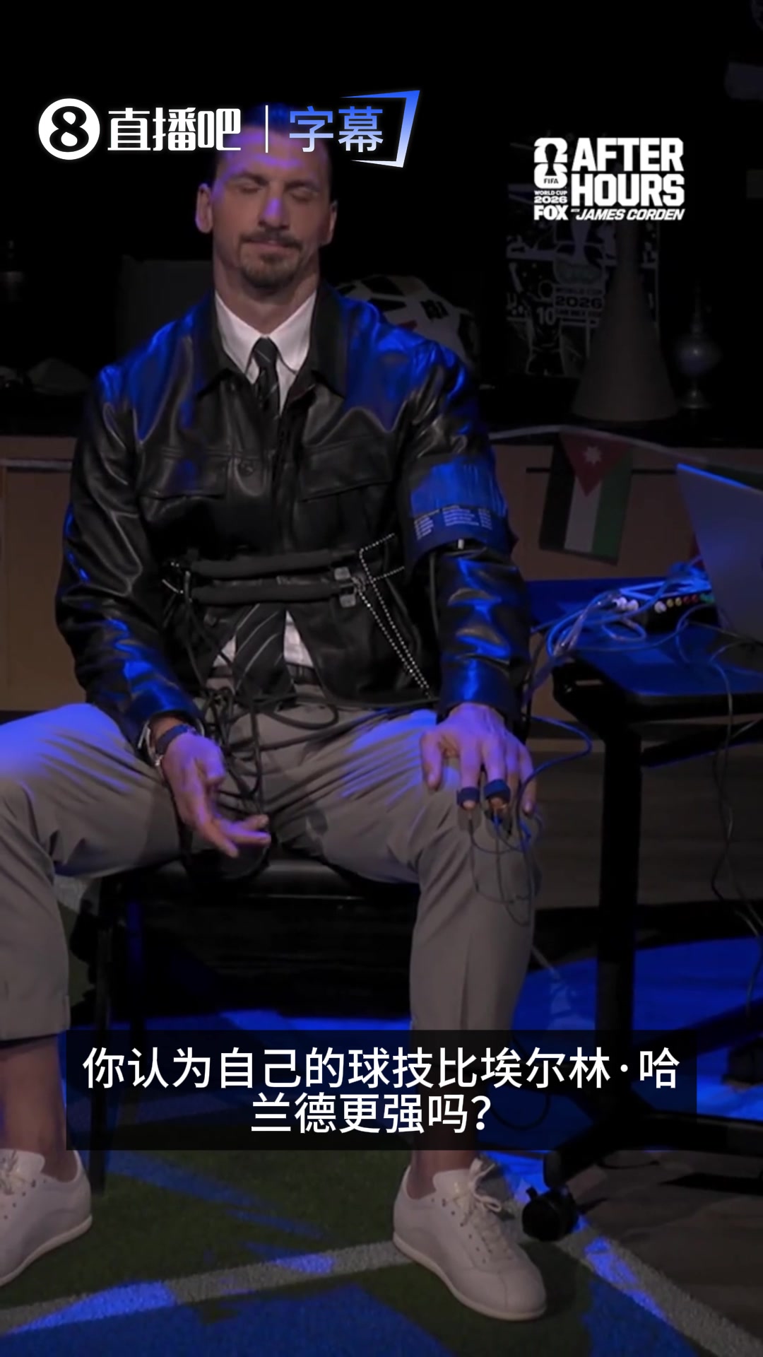【视频】逼王上线！网友：测谎仪也压不住伊布桀骜不驯的性格