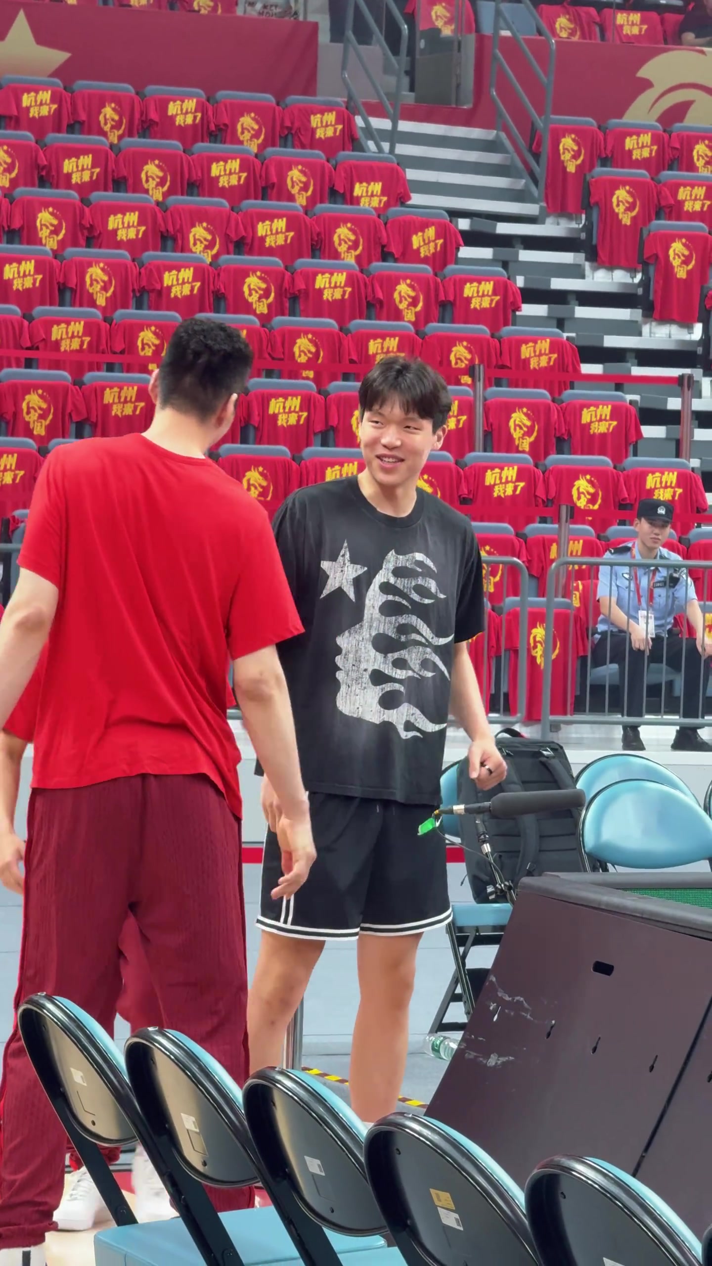 可以好好期待一下！征战了一个赛季NBA的杨瀚森回归国家队！