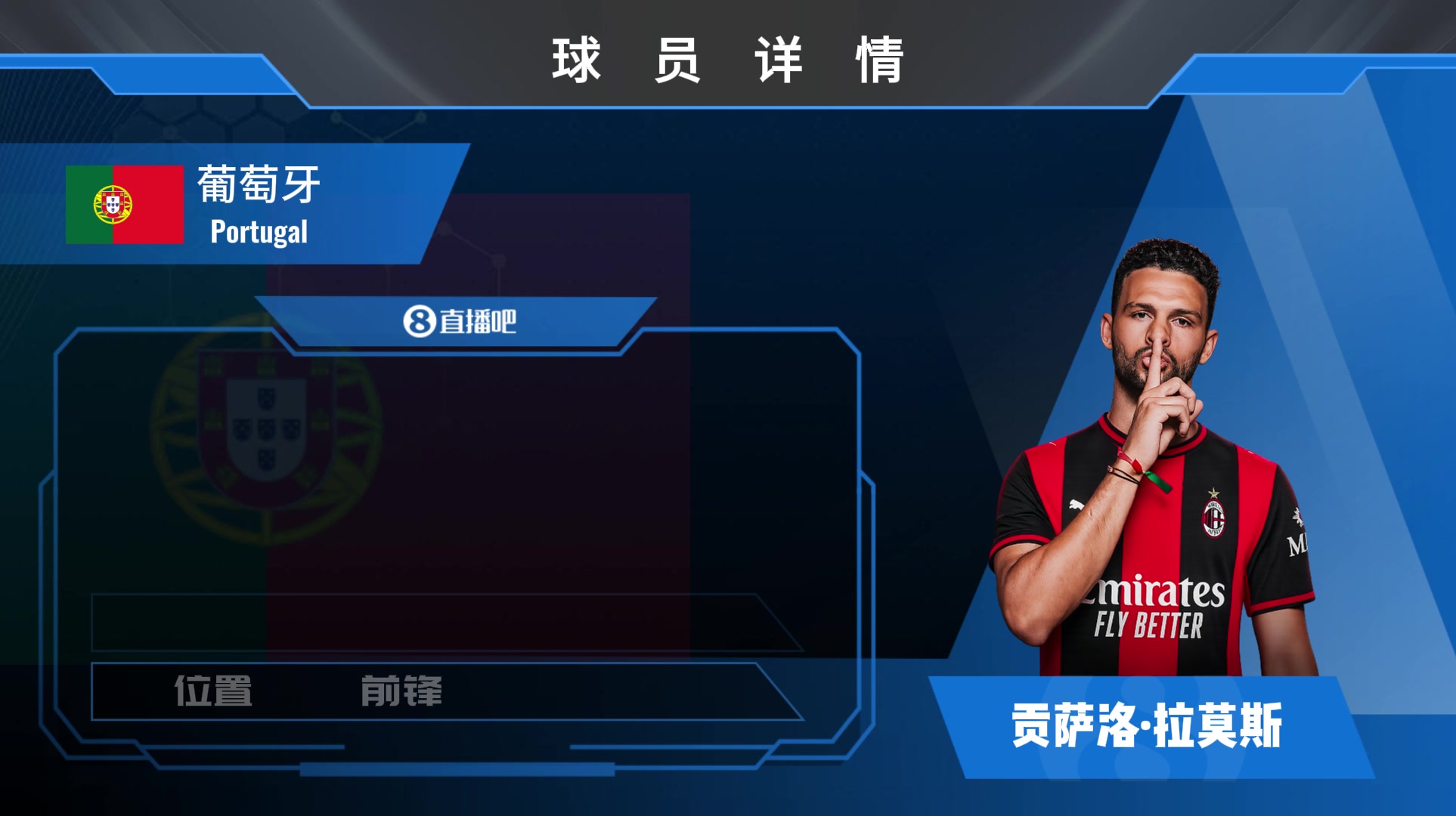 HWG！米兰创队史转会记录引进PSG前锋G·拉莫斯