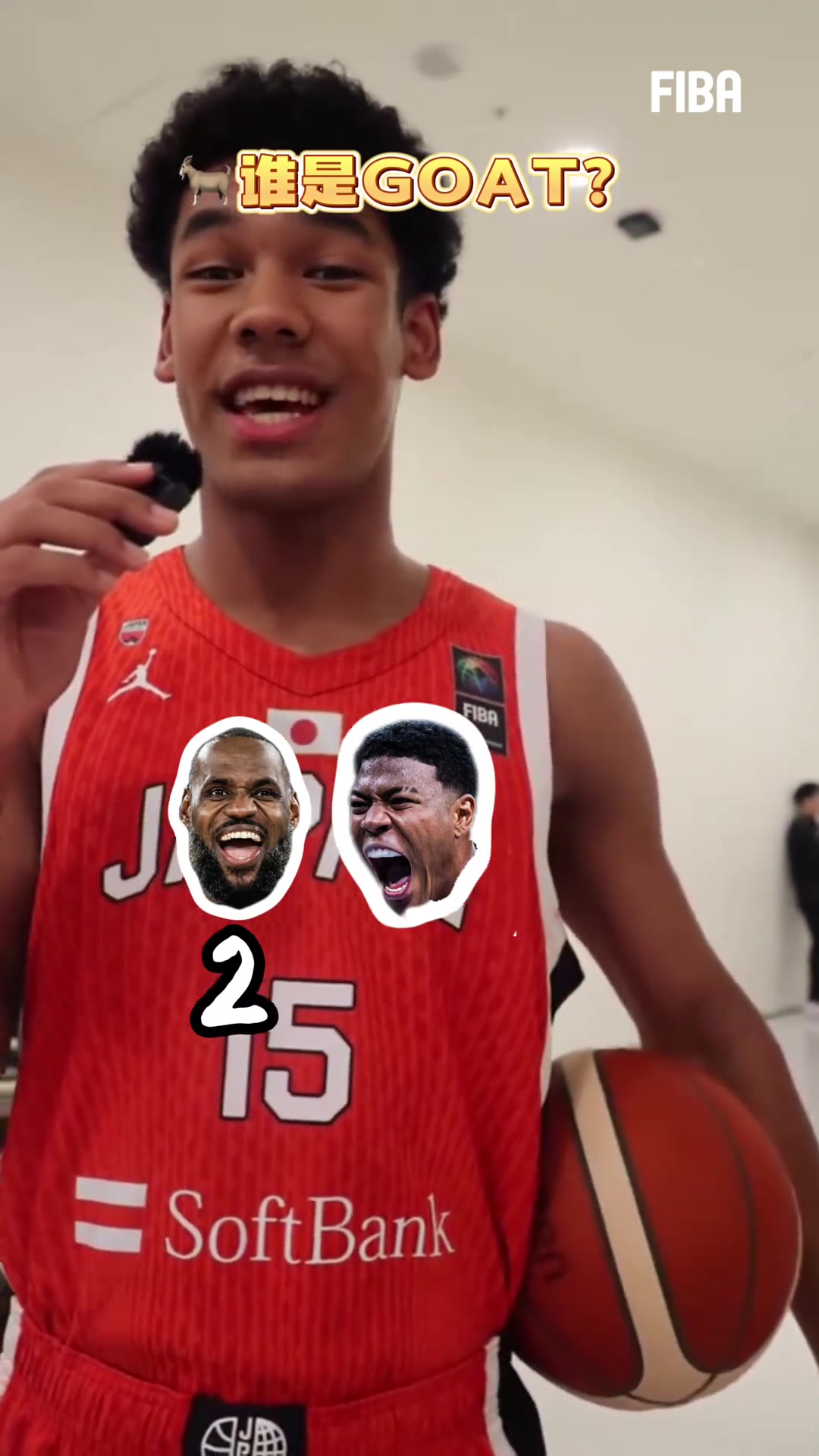 【你怎么看？】FIBA的球员们最喜欢的球员都有谁？詹姆斯获票最多！