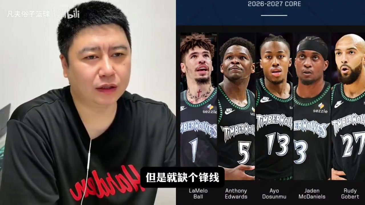 【有道理嘛?】大史：森林狼补个锋线，能否挑战马刺雷霆？