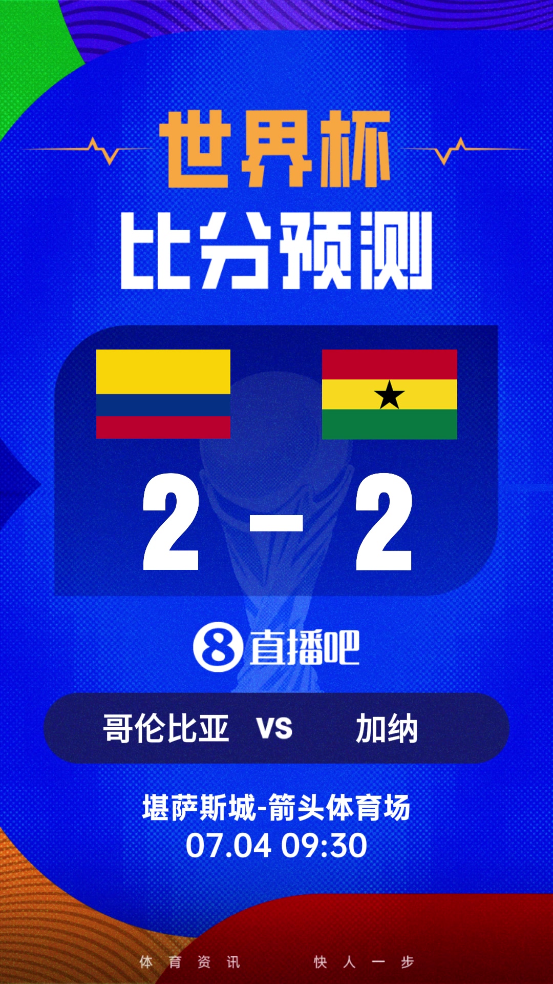 世界杯比分预测:迪亚斯PK塞梅尼奥 世界杯比分预测:迪亚斯PK塞梅尼奥