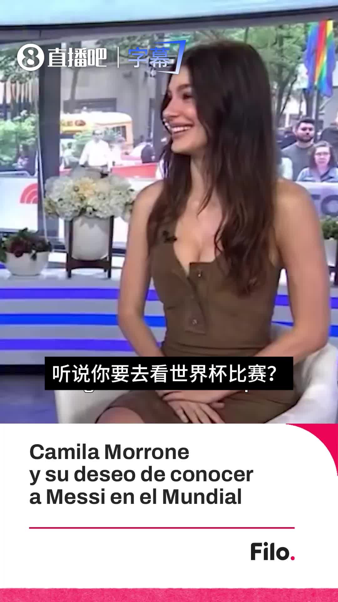 [梅西]阿根廷女星：想混进更衣室，只求一张与梅西的合影，我当