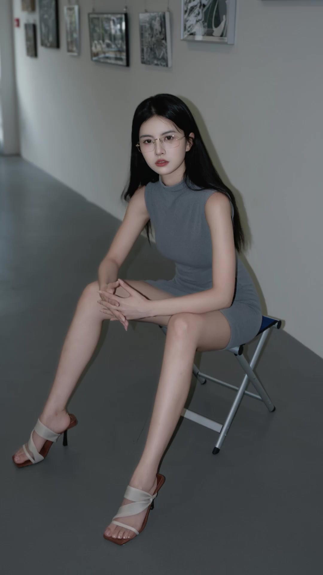 [体育视频]这颜值身材真可以女主播炼炼这套穿搭太顶啦~