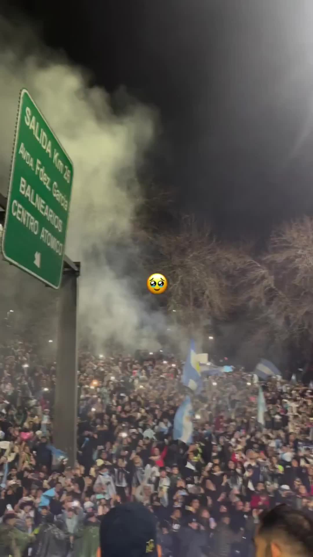 [高光剪辑]✨✨这阵仗！阿根廷球员回国后在敞篷大巴上和球迷互