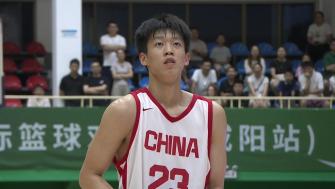 08月02日国青男篮热身赛 中国U18男篮 89 - 52 纽纳华丁闪电队 集锦
