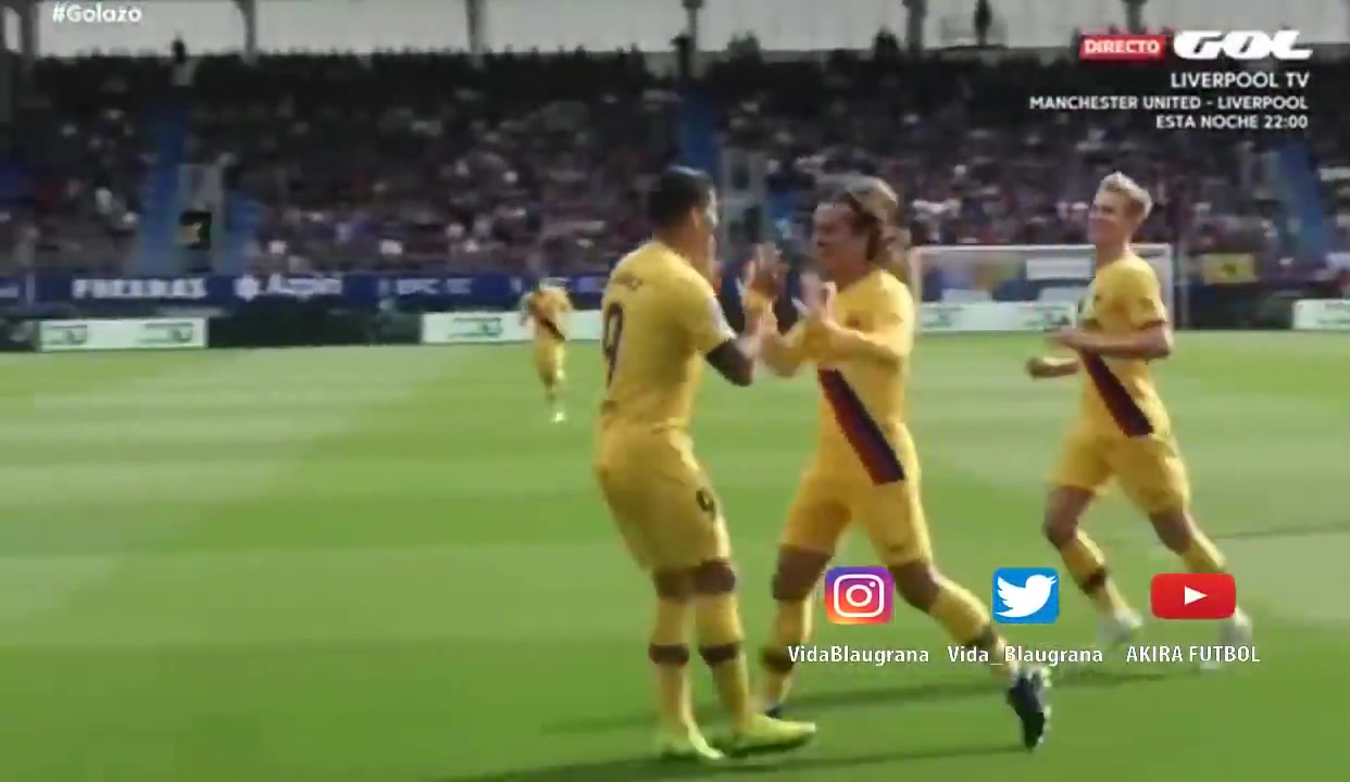 [球迷必看视频]活动区域冲突？来看当年格列兹曼⭐和梅西之⚽间的配合！
