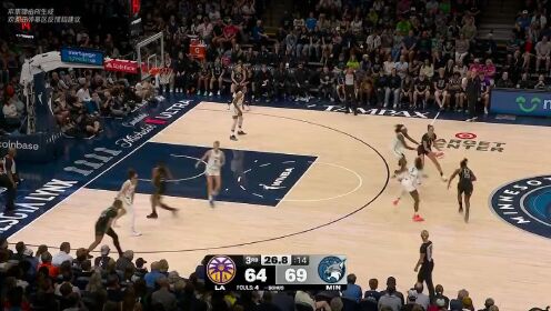 08月07日WNBA常规赛 洛杉矶火花 89 - 82 明尼苏达山猫 全场集锦