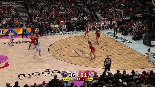 08月07日WNBA常规赛 多伦多节奏 83 - 97 波特兰火焰 集锦