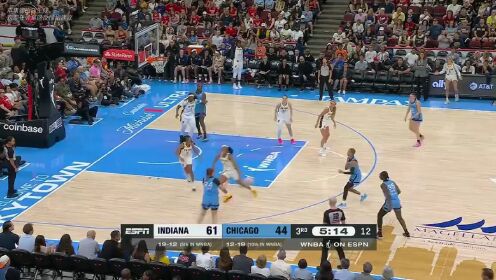 WNBA常规赛 印第安纳狂热 90 - 86 芝加哥天空 全场集锦