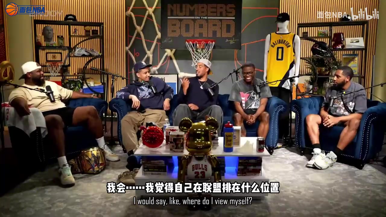 [冲击力画面]哈利伯顿：汤普森兄弟是我全联盟最喜欢的球员✨