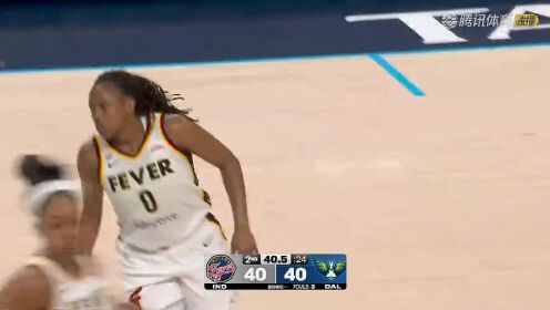 08月21日WNBA常规赛 印第安纳狂热85-91达拉斯飞翼 全场集锦