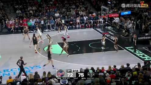 WNBA常规赛 印第安纳狂热 102 - 109 纽约自由人 全场集锦