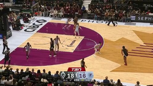 WNBA常规赛 拉斯维加斯王牌 88 - 78 多伦多节奏 全场集锦