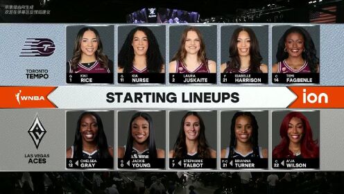 WNBA常规赛 多伦多节奏 73 - 93 拉斯维加斯王牌 全场集锦