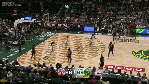 WNBA常规赛 洛杉矶火花 90 - 74 西雅图风暴 全场集锦