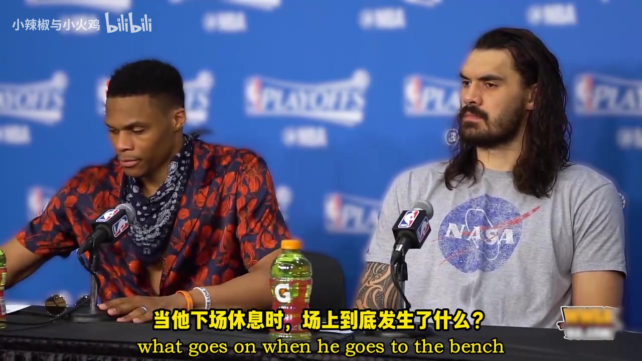 【威少】别来挑拨我们！威少曾怒怼记者名场面：真正的领袖，从不甩锅队友