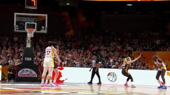 09月05日女篮世界杯小组赛A组 西班牙女篮83-53德国女篮 全场集锦