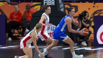 09月05日女篮世界杯小组赛D组 捷克女篮54-63意大利女篮 全场集锦