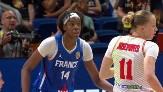 09月05日女篮世界杯小组赛B组 匈牙利女篮53-99法国女篮 全场集锦