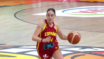 女篮世界杯小组赛A组 日本女篮 59 - 79 西班牙女篮 全场集锦