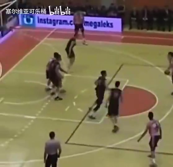 【关键镜头回放】看看去NBA前的约基奇是怎么打球的！杨瀚森和