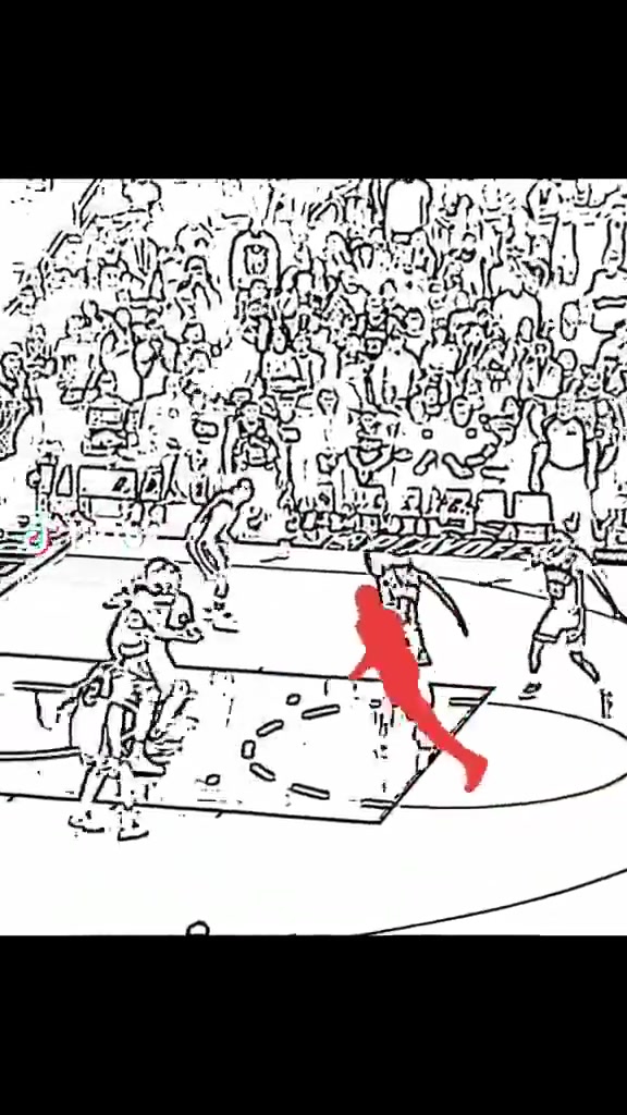 能看出来是哪位NBA球星不？ 这个应该毫无难度吧